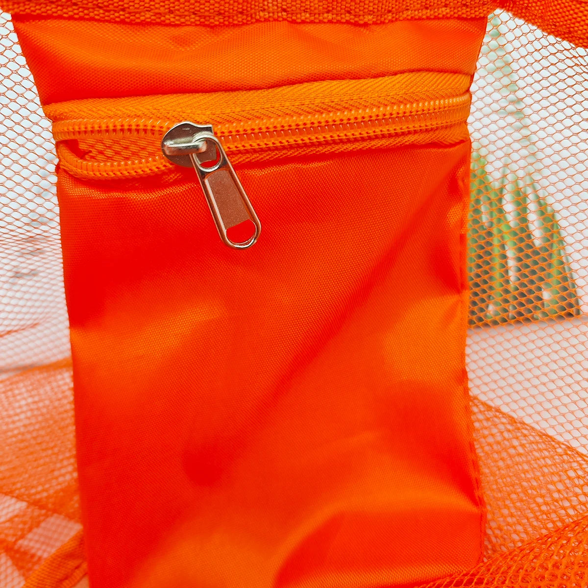 Portable Mesh Drawstring Sports Bag