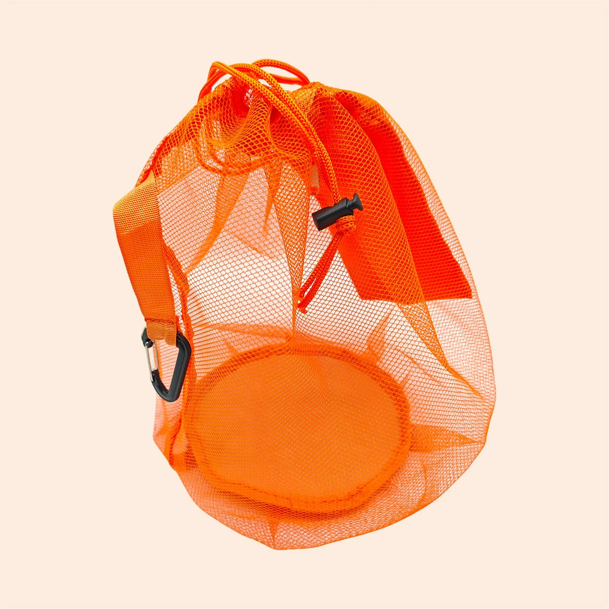 Portable Mesh Drawstring Sports Bag