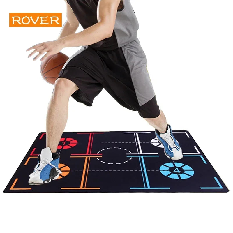 Basketball Dribble Training Mat – Non-Slip Indoor Footwork & Ball Control Aid