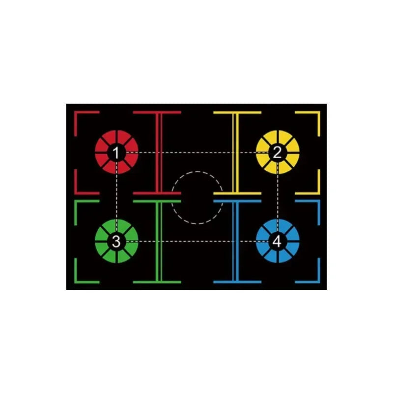 Basketball Dribble Training Mat – Non-Slip Indoor Footwork & Ball Control Aid