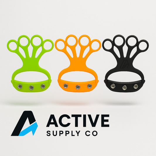 4-Finger Hand Grip Trainer – Resistance Strengthener for Basketball, Fitness & Rehab