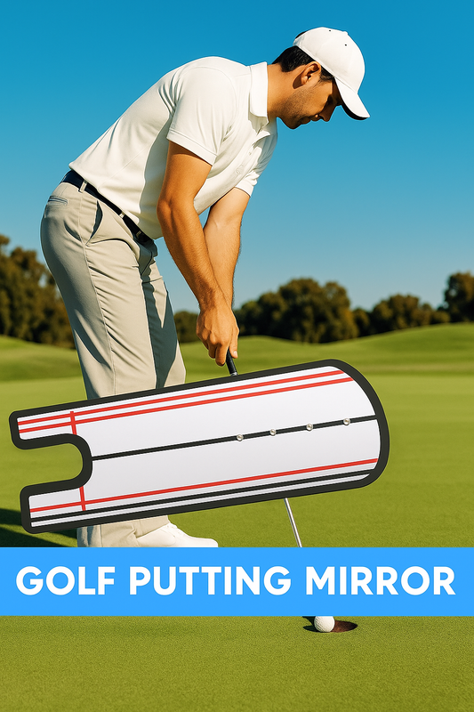Golf Putting Alignment Mirror – Eyeline Trainer for Stroke Accuracy