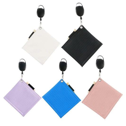 Golf Club Cleaning Towel – Microfiber Cloth with Buckle Clip
