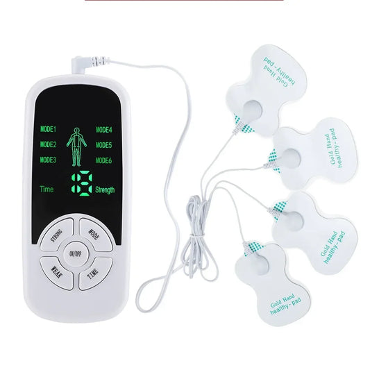 EMS Electric Muscle Therapy Stimulator – 6‑Mode TENS + EMS Multifunction Unit